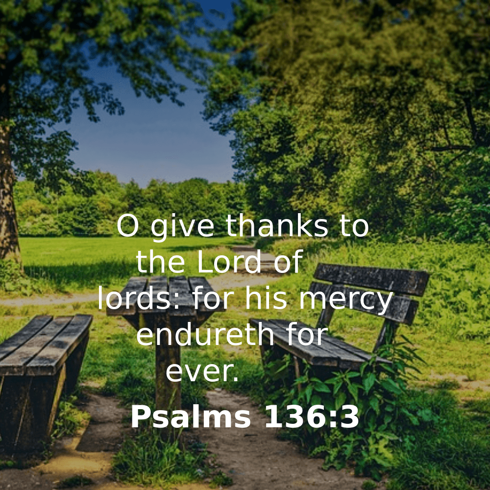 Psalms 136:3 - Bibleverses.net
