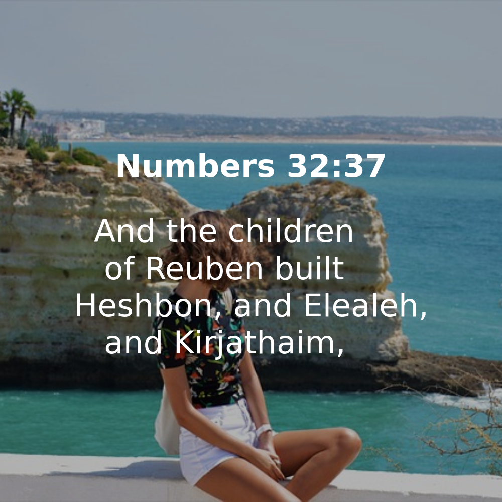 Numbers 32:37 - Bibleverses.net