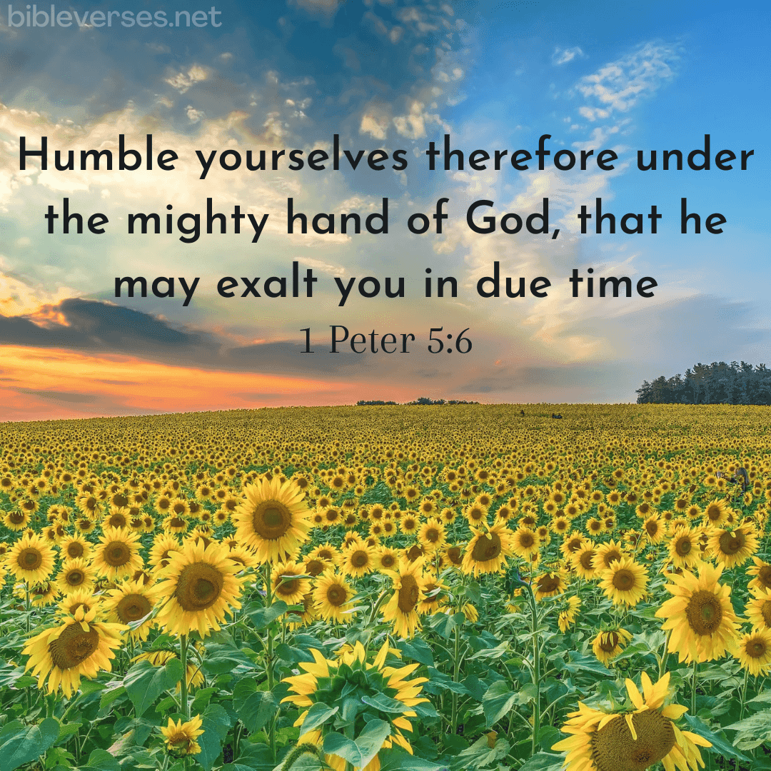 1 Peter 5:6 - Bibleverses.net