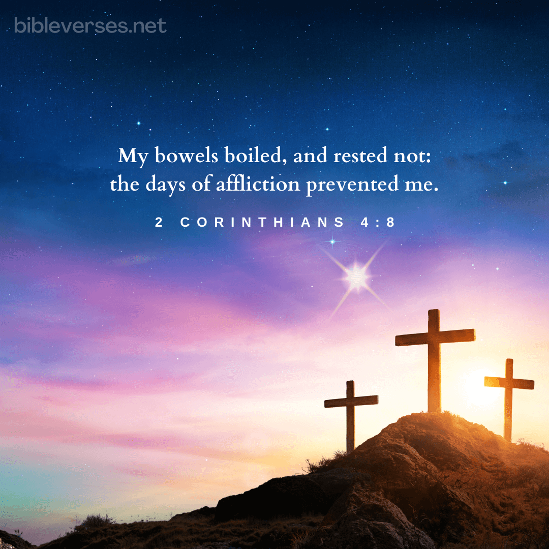 2 Corinthians 4:8 - Bibleverses.net
