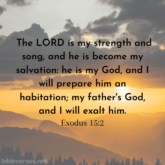 Exodus 15:2 - Bibleverses.net