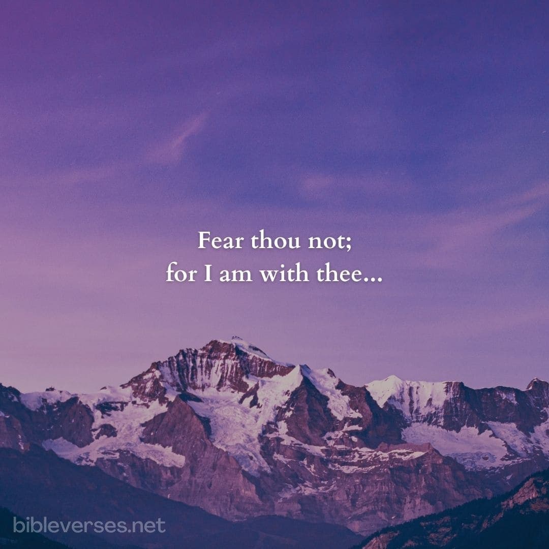 Isaiah 41:10 - Bibleverses.net