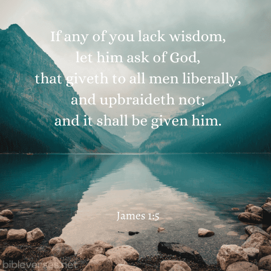 James 1:5 - Bibleverses.net