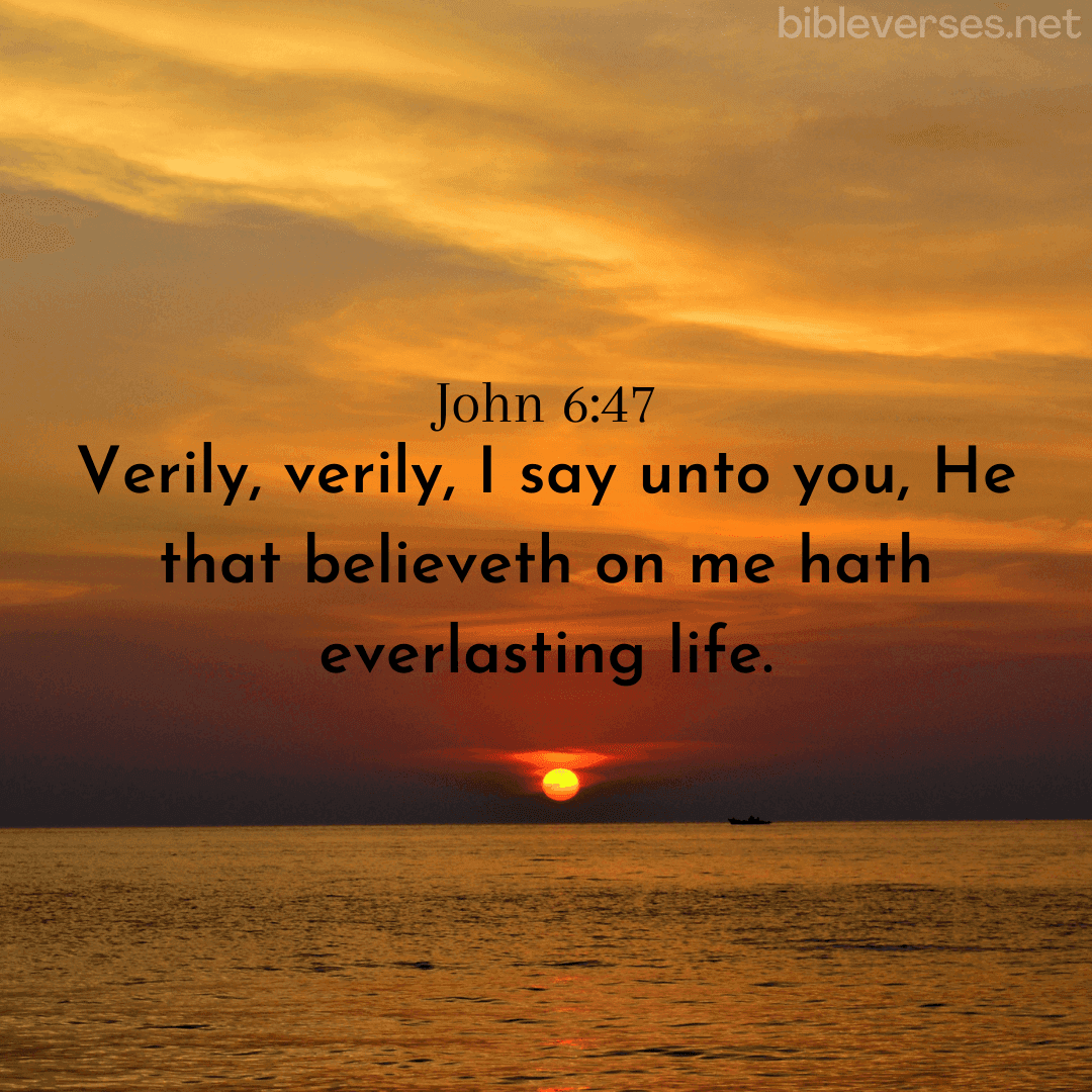 John 6:47 - Bibleverses.net