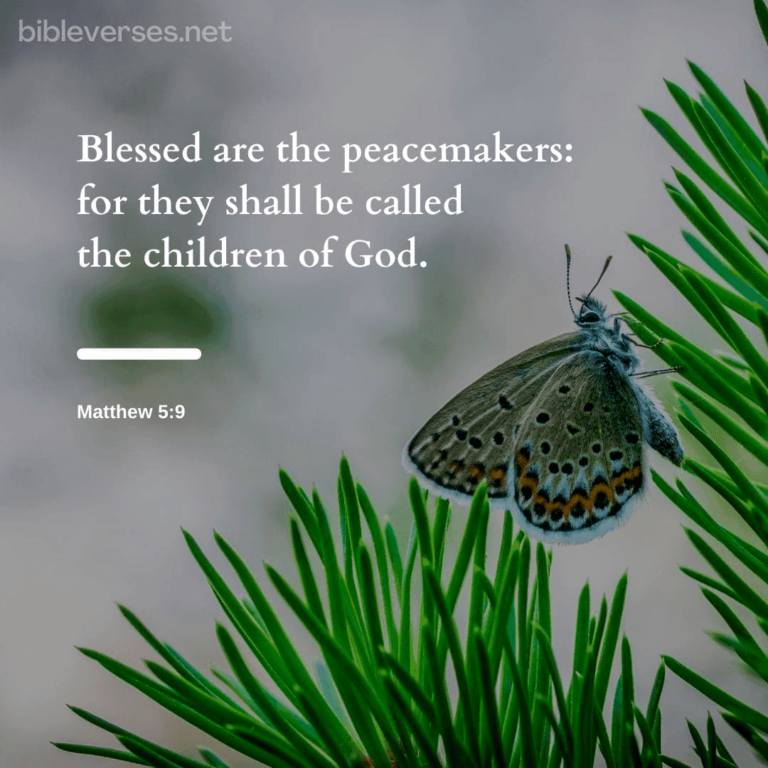 Matthew 5:9 - Bibleverses.net