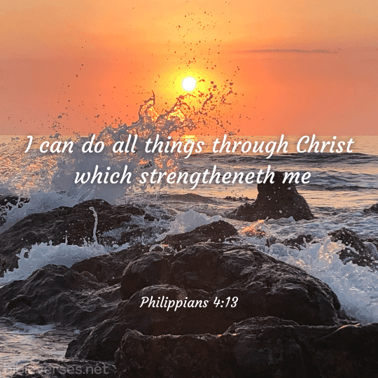 Philippians 4:13 - Bibleverses.net