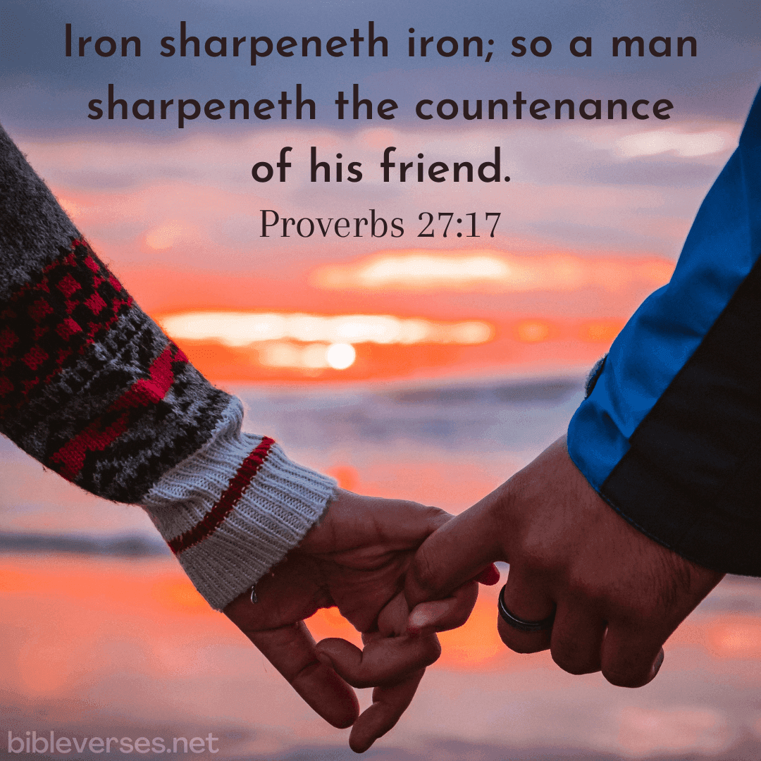 Proverbs 27:17 - Bibleverses.net