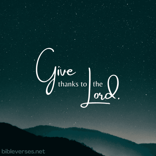 Psalms 118:1 - Bibleverses.net