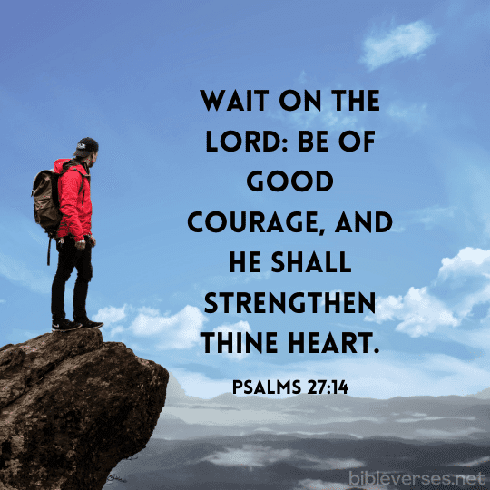 Psalms 27:14 - Bibleverses.net