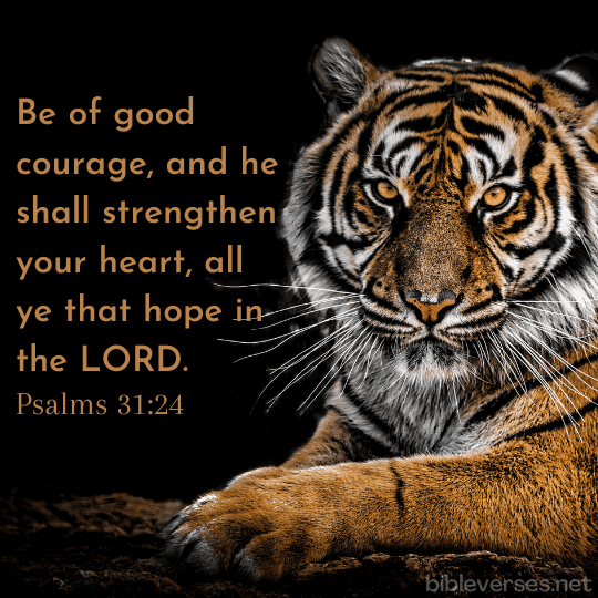 Psalms 31:24 - Bibleverses.net