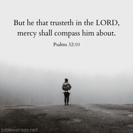 Psalms 32:10 - Bibleverses.net