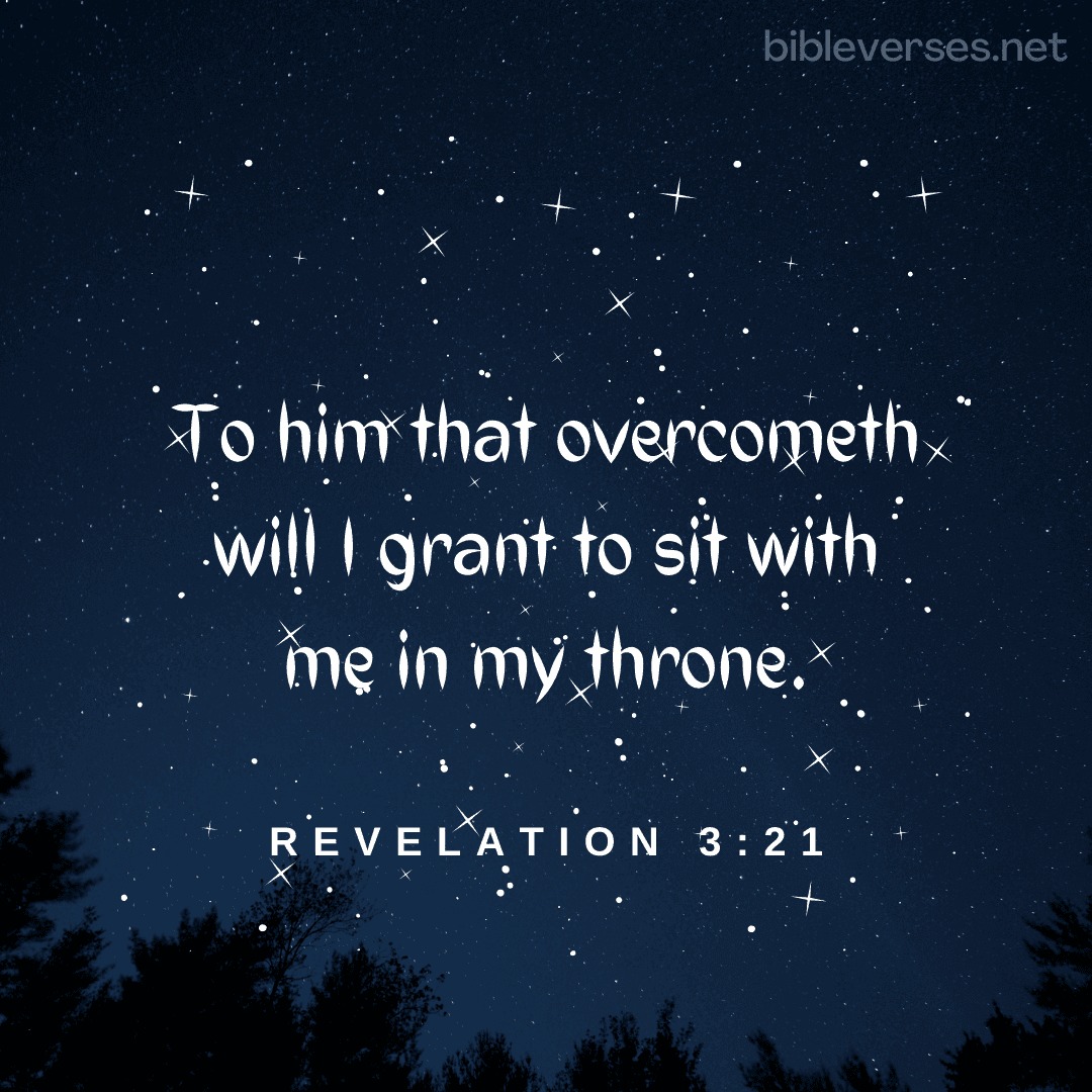 Revelation 3:21 - Bibleverses.net