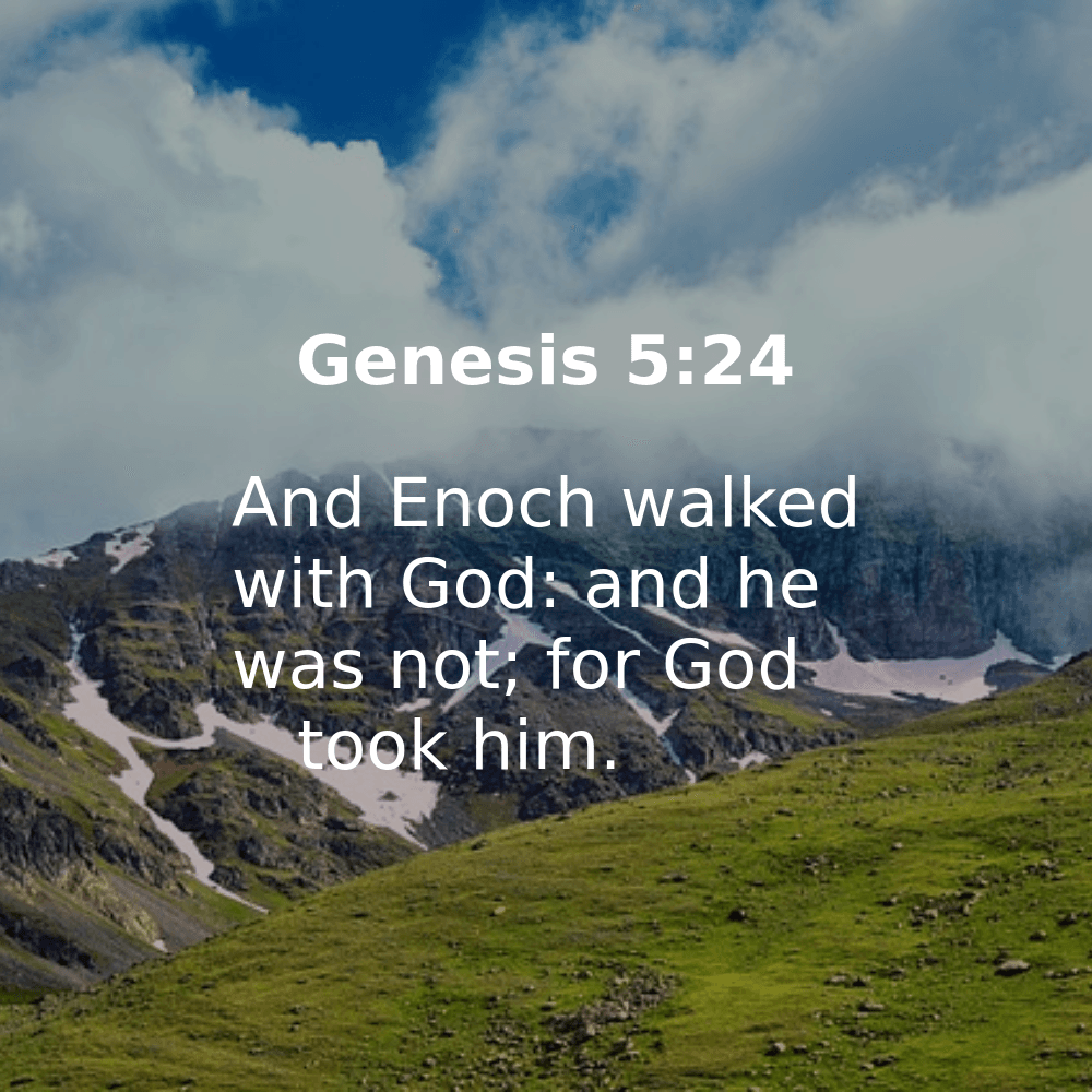Genesis 5:24 - Bibleverses.net
