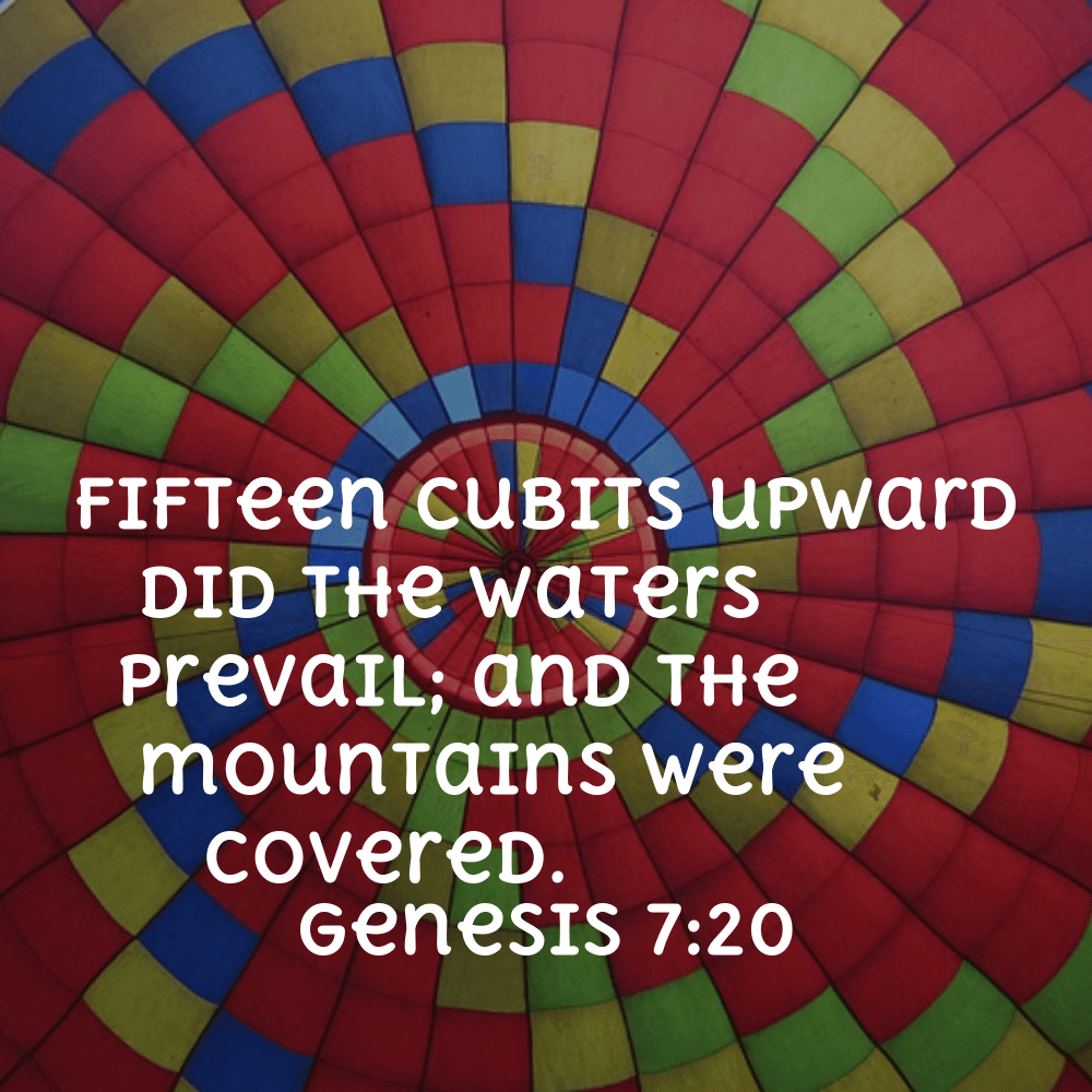 Genesis 7:20 - Bibleverses.net