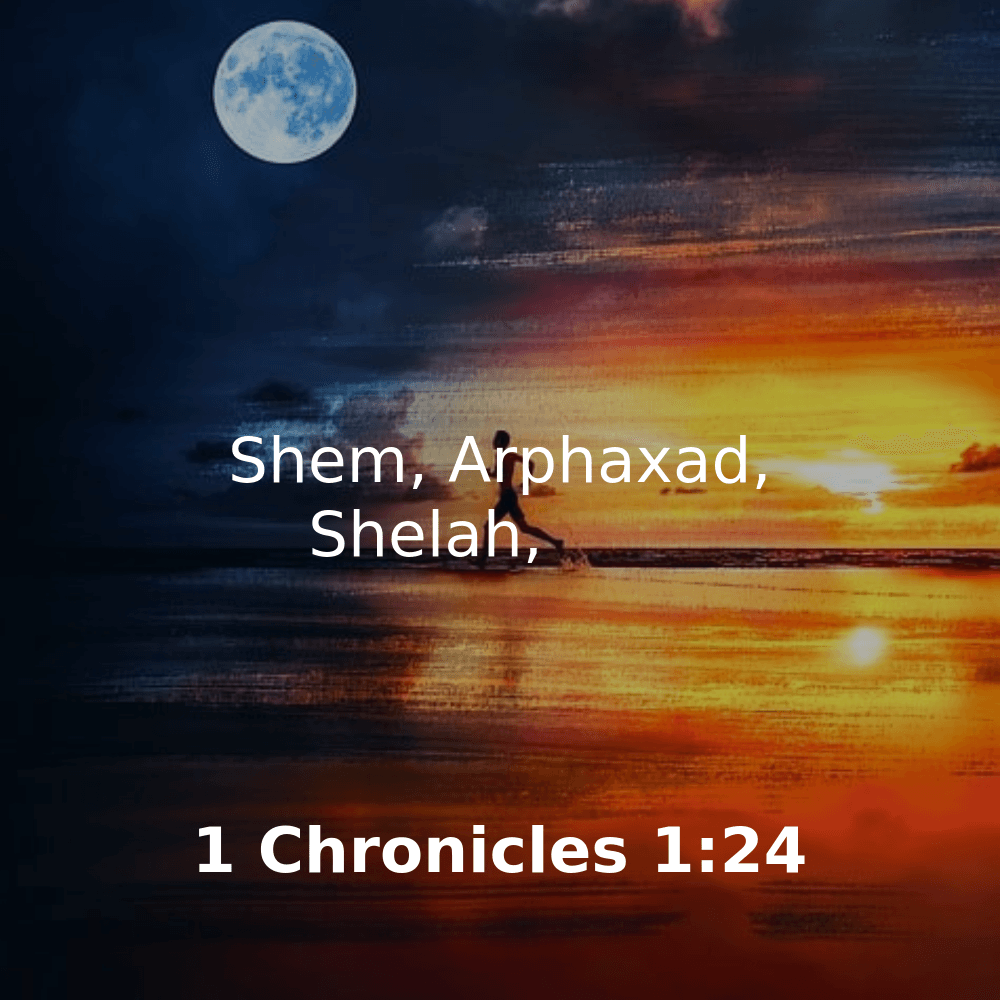 1 Chronicles 1:24 - Bibleverses.net