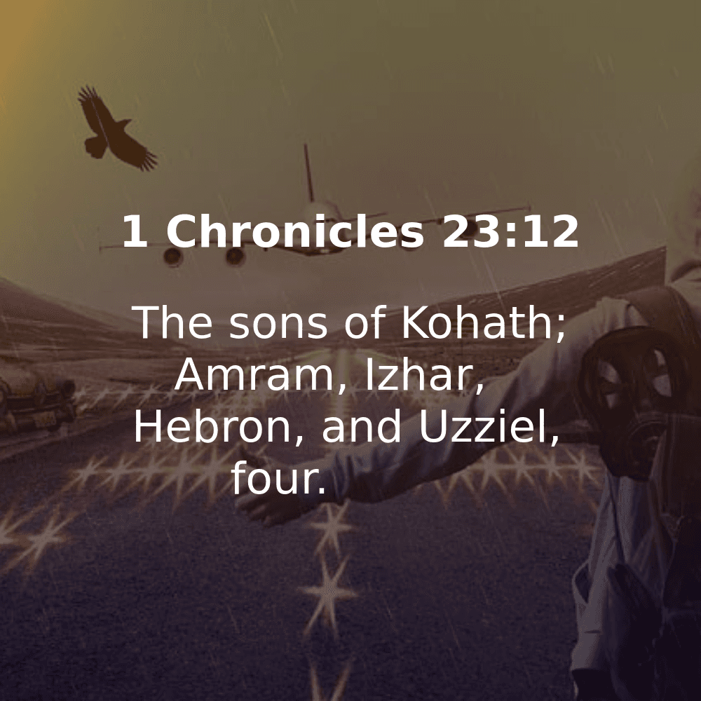 1 Chronicles 23:12 - Bibleverses.net