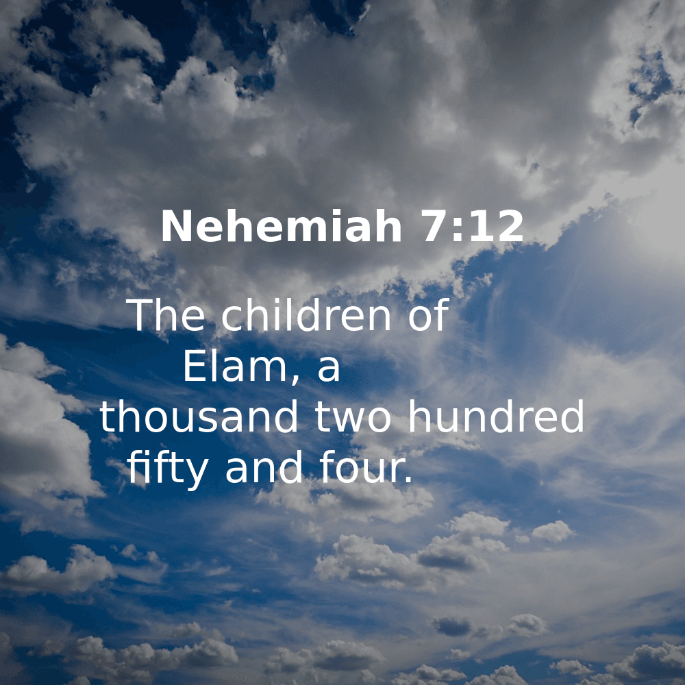 Nehemiah 7:12 - Bibleverses.net