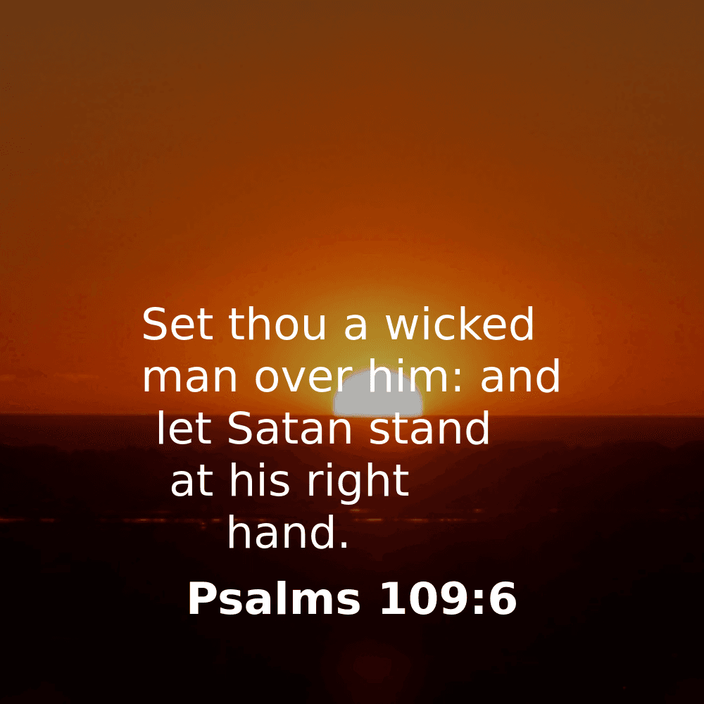 Psalms 109:6 - Bibleverses.net