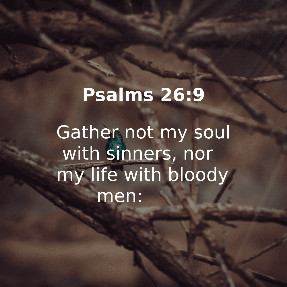 Psalms 26:9 - Bibleverses.net