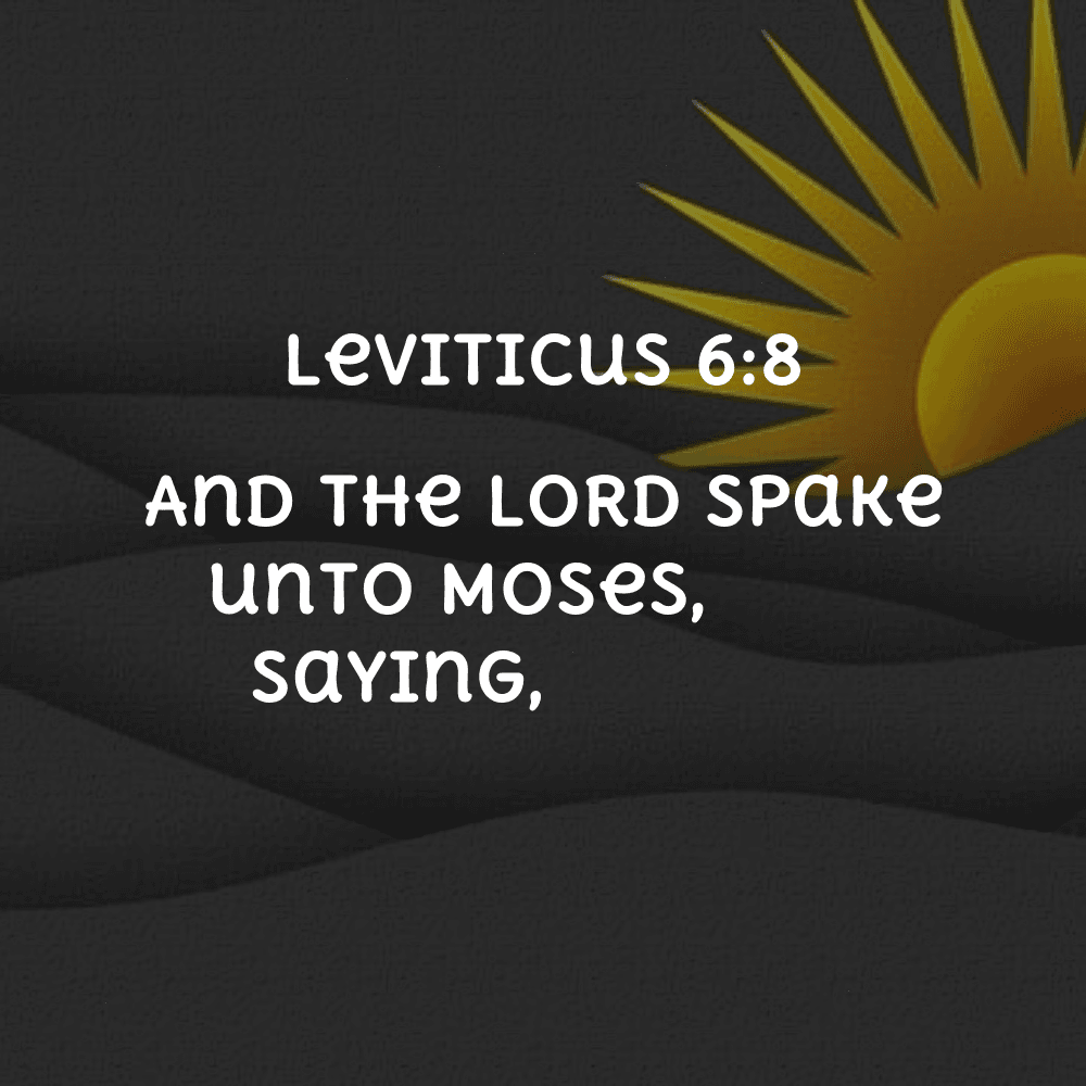 Leviticus 6:8 - Bibleverses.net