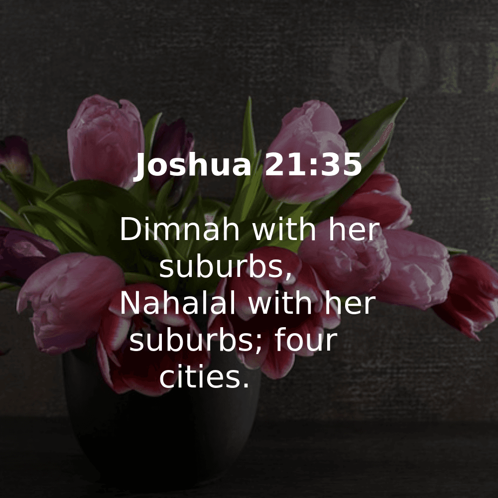 Joshua 21:35 - Bibleverses.net